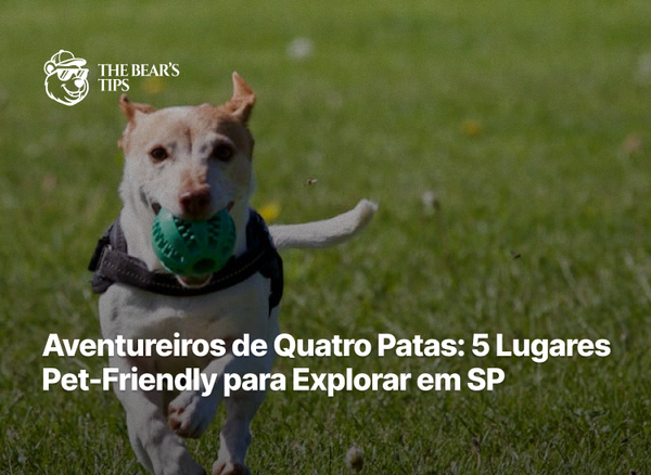 Aventureiros de Quatro Patas: 5 Lugares Pet-Friendly para Explorar em SP